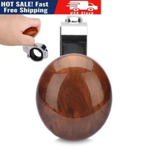 Universal Car Steering Wheel Handle Aid Auto Truck Booster Ball Spinner Knob - Picture 1 of 15