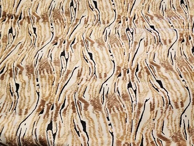 Tela Charmeuse satinada ondas corteza madera 2 yardas  Foto 1 de 3