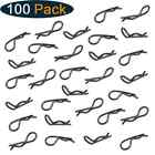 Hobby Park Micro RC Body Clips Bent R Pins for 1/24 1/28 Scale Mini Car 100-Pack