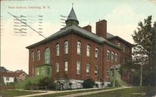 Early Postcard, New York, Ossining, Park School, 1914 Cancel