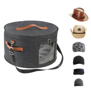 Hut Aufbewahrungsbox Stapelbar Rund Krempe Hüte Organizer Tasche Behälter für Schrank - Bild 1 von 6