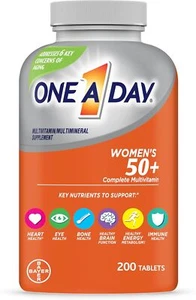 One A Day Women’s 50+ Multivitamins Tablet, Multivitamin for Women with... - Picture 1 of 6