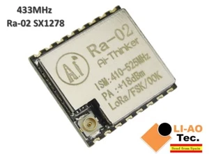 Ra-02 SX1278 433MHz Wireless Serial Port Interface LoRa Spread Ra02 - Imagen 1 de 6
