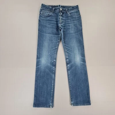 Zegna Sport мужские джинсы синий W32 L29 Slim Fit Coolmax эластичной джинсовой ткани 9,5 унций - Изображение 1 из 4