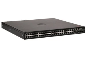 Conmutador de alimentación PoE+ administrado Dell EMC N3048P // 48x GbE, 2x SFP, 2x puertos SFP+ - Imagen 1 de 5