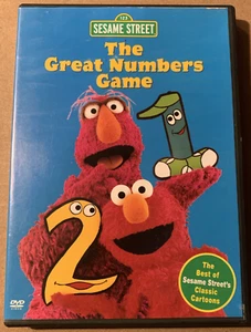 Sesame Street - The Great Numbers Game (DVD, 2001) - Foto 1 di 6