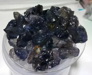 Iolite Wholesale Lot Violet Beautiful Rough 540.00 Ct 100% Natural Gemstone - Picture 1 of 7
