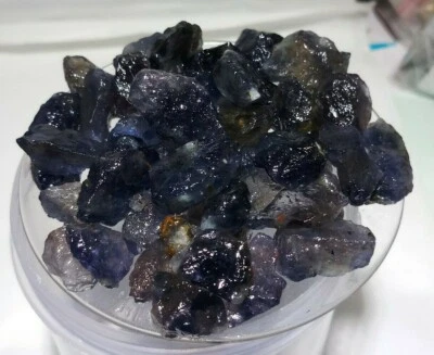 Iolite Wholesale Lot Violet Beautiful Rough 540.00 Ct 100% Natural Gemstone - Image 1 of 4