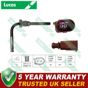For VW Transporter Multivan 2.0 TDi #7 Lucas Exhaust Gas Temperature Sensor - Picture 1 of 2