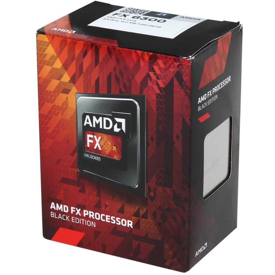 AMD FX-6300 6-Core 3.5 GHz Socket AM3+ 95W FD6300WMW6KHK Desktop Processor - Image 1 of 2