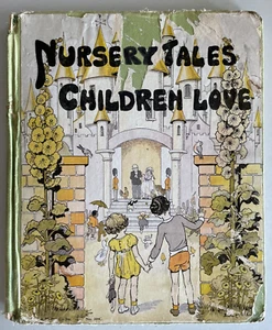 Nursery Tales Children Love Vtg 1933 HC. By Watty Piper- COLORFUL Illustrations! - Picture 1 of 24