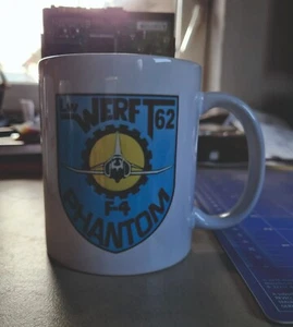 LW 62, LW62, Luftwaffenwerft 62, Wappen mit F-4, Phantom, Upjever, Spookie, - Bild 1 von 2