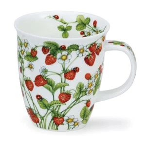 Dunoon Teetassen Wild Fruits Strawberry Erdbeere 0,4l Kaffeebecher Nevis - Bild 1 von 1