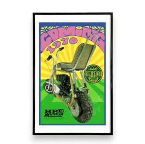 Póster de minibike eliminador CAT 11"" x 17"" de colección mini guía de bicicleta cargador sin marco - Imagen 1 de 4