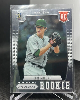 2012 Panini Prizm Baseball #163 Tom Milone RC NM++ - Image 1 of 3