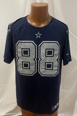 Camiseta deportiva de los Dallas Cowboys de la NFL Dez Bryant #88 Nike azul Dri Fit grande Foto 1 de 4