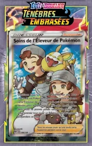 Soins de l'Eleveur de Pokémon - EB03:Ténèbres Embrasées- 188/189 -Carte Neuve FR - Imagen 1 de 1