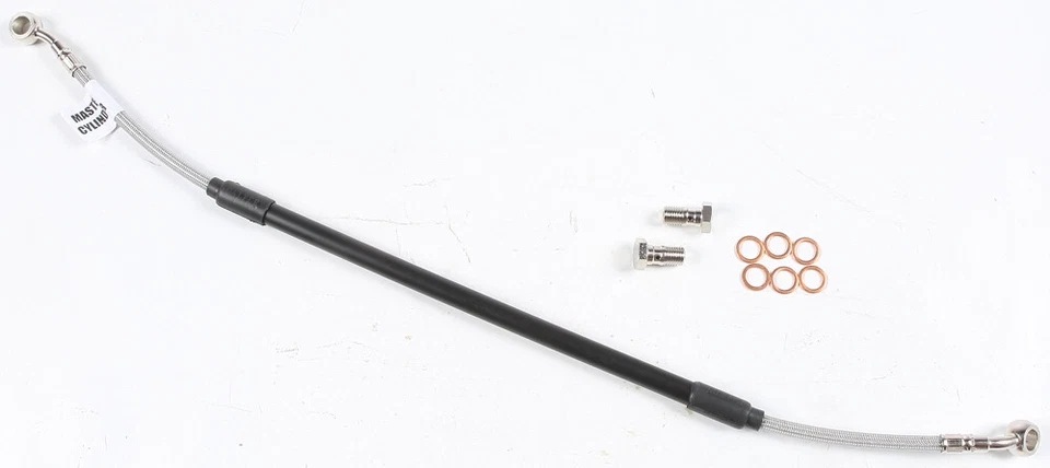 Líneas de freno hidráulicas traseras de acero inoxidable Galfer FK003D479R Foto 1 de 1