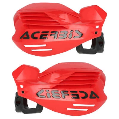 ACERBIS Paramètres X-Force Rouge/Noir Pour KTM 520 EXC 4T 2000-2002 - Photo 1/4