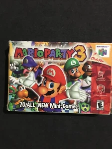 MARIO PARTY 3 NINTENDO 64 N64 NTSC AMERICANO USATO COMPLETO - Imagen 1 de 13