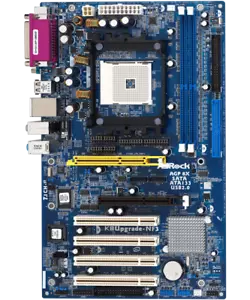 scheda madre Asrock K8Upgrade-NF3 socket AMD 754 ddr1 AGP - Foto 1 di 1