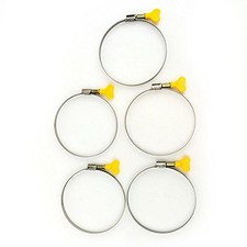 Big Horn 11741Pk 4-Inch Key Hose Clamp 5-Pack Colors may vary Clamps Hand Tools