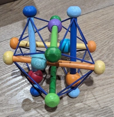 Manhattan Toy Skwish Baby Color Burst Squeezing Rattle  - Image 1 of 2