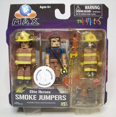 CASCOS AMARILLOS Minimates Elite Heroes MAX Bomberos Foto 1 de 2
