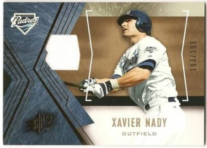 2005 UPPER DECK SPx XAVIER NADY PADRES JERSEY #103/199 - Picture 1 of 1
