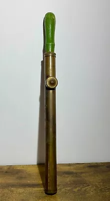 Ancien pulvérisateur en laiton cuivre/ seringue d'horticulture belle patine - Photo 1/4