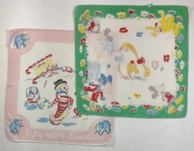 De colección Niños Novedad Hankie Mickey & Friends / Jo Jo Joy Meets Bumble 22GC02 (H253) Foto 1 de 4