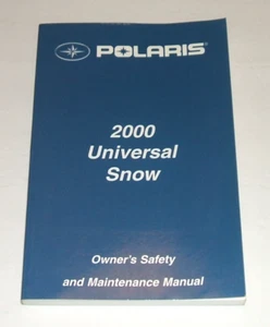Manual del propietario Polaris 2000 Indy 340 500 600 700 800 Rmk Sks Xc Trail Sport - Imagen 1 de 3