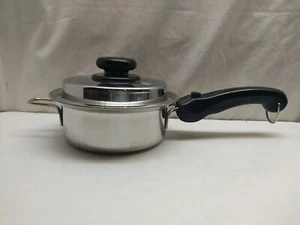 Saladmaster Saucepan 1Qt Versa XP7-316L Surgical Stainless Buter Pot & Lid - Picture 1 of 5