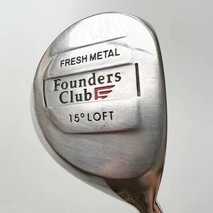 Founders Club Fresh Metal 15 Degree Fairway Wood Graphite S-Flex Shaft RH - Picture 1 of 11