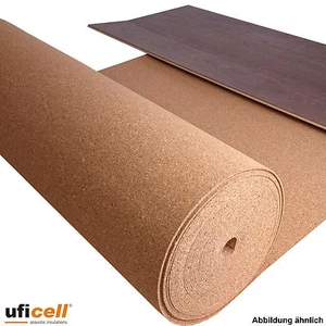 Trittschalldämmung Rollenkork 2 mm Stärke - 30 m² Rolle Korkunterlage von TRECOR - Bild 1 von 7