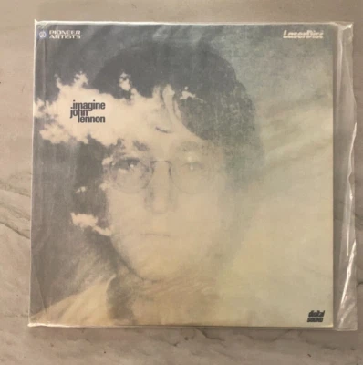 Music Laserdisc John Lennon Imagine Yoko Ono Power to the People Oh My Love - Image 1 of 2