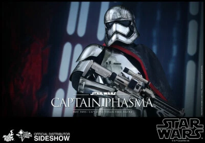 STAR WARS~EPISODIO VII~CAPITÁN PHASMA~FIGURA SEXTA ESCALA~MMS328~HOT TOYS~SIN USAR, EN CAJA Foto 1 de 4