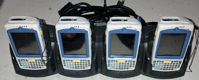 Escáner de código de barras Wi-Fi 4x Symbol Motorola MC75A0 MC75A0 con base de 4 puertos Foto 1 de 3