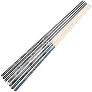 FURY Professional 58" AE Maple /AF Carbon Billiard Pool Cue Stick 12.5mm Set - Picture 1 of 23