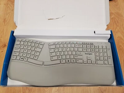 Kensington Pro Fit Ergo Wireless Keyboard Gray (K75402US) - Image 1 of 2