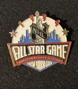 1994 NHL All Star Game New York Rangers Hockey Lapel Hat Pin - Picture 1 of 2