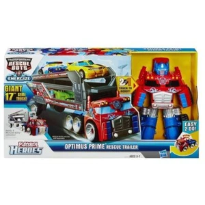 TRANSFORMERS RESCUE BOTS ENERGIZE PLAYSKOOL HEROES OPTIMUS PRIME TRAILER - Bild 1 von 7