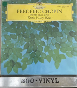 Chopin: Etudes Op. 10, Op. 25 - Tamas Vasary LP (Deutsche Grammophon) - Imagen 1 de 4