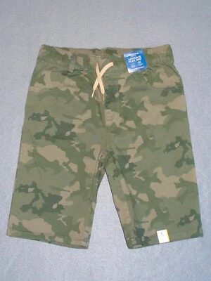 NWT Boys Arizona Flex 360º Camo Jogger Shorts Size L 14/16 w/ Drawstring - Image 1 of 3
