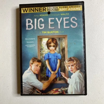 Big Eyes DVD Тима Бертона 2015 Эми Адамс Кристоф Вальс - Изображение 1 из 4