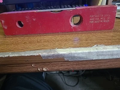 Vintage 12" Port Austin Level And Tool MFG. Co. - Image 1 of 4