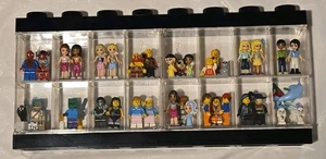 LEGO Minifigures Lot + Display Case + Accessories Minecraft Spiderman Stephanie - Picture 1 of 13