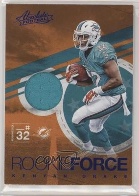 2016 Panini Absolute Rookie Force Materials Blue Kenyan Drake #25 RC - Image 1 of 2