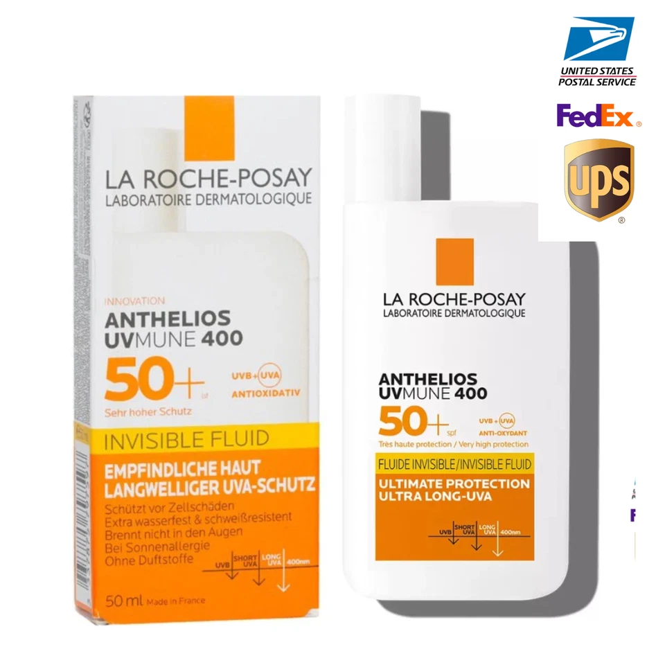 Líquido solar invisible La Roche-Posay Anthelios UVmune 400 SPF50+ 50 ml | CADUCIDAD 01/27 Foto 1 de 1