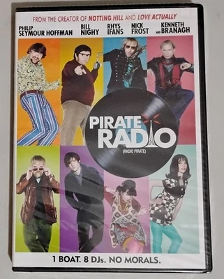 Pirate Radio -  DVD 2009  NEW SEALED DVD  - Philip Seymour Hoffman - Bill Nighya - Image 1 of 2